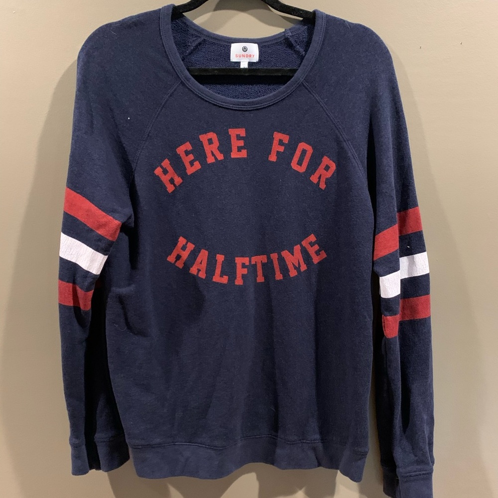“Here for Halftime” Sweater